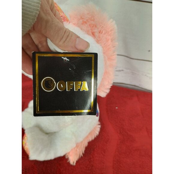 Goffa Unicorn Limited Collectible White Plush w Sparkly Stuffed Animal Toy 10" - Picture 5 of 9